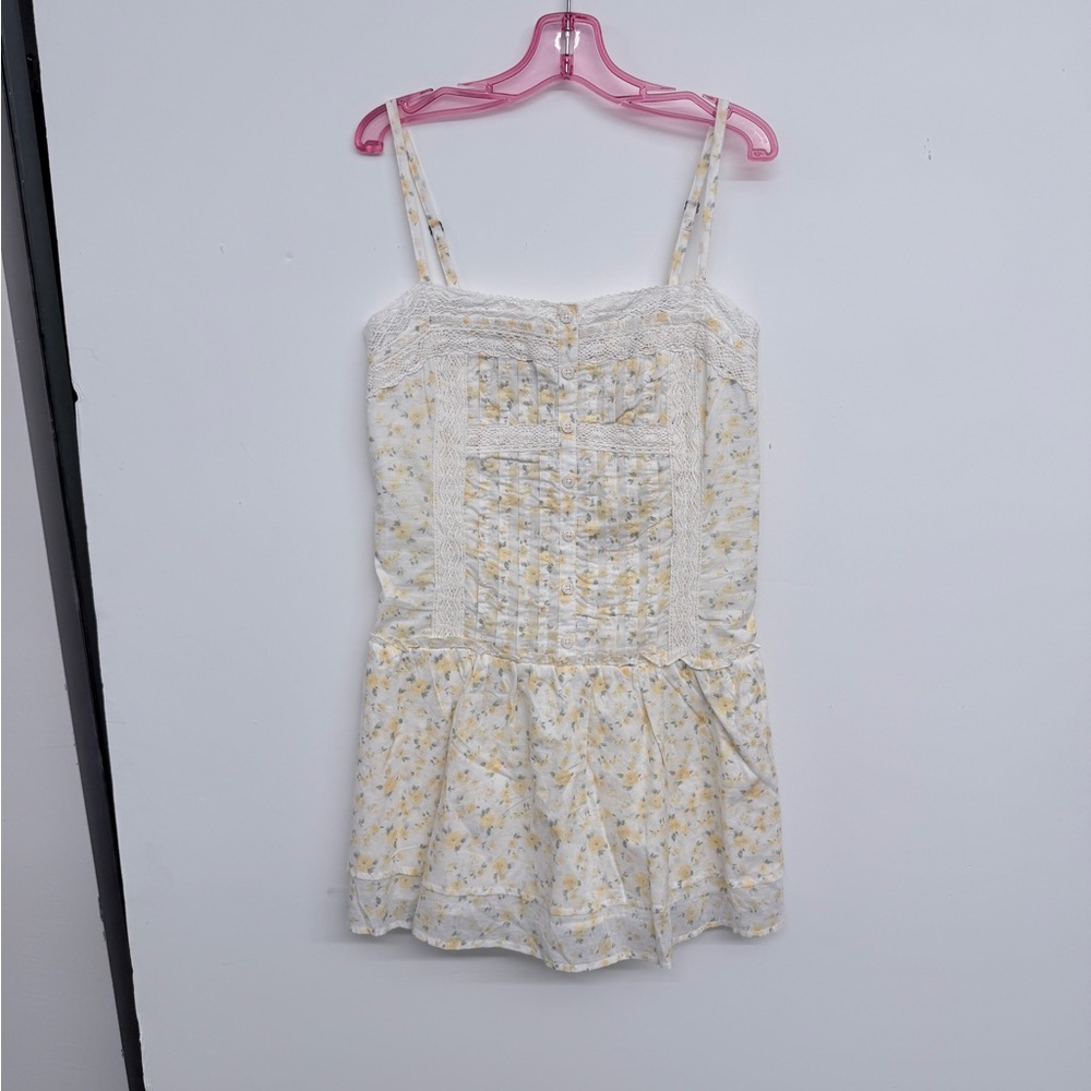 [NWT] Hollister crochet lace cotton dress, sz Small